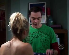 Showering on The Big Bang Theory S3 E8 HD!