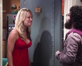 Cleavage on The Big Bang Theory!