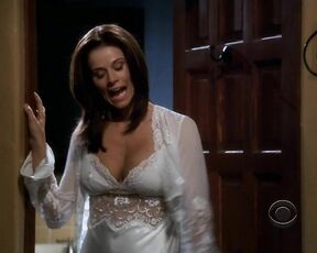 Cleavage in nightie on Two and a Half Men S7e14!