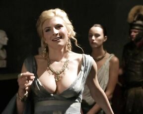 Huge Cleavage on Spartacus S01E05 HD 720p!