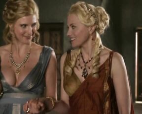 Huge Cleavage on Spartacus S01E05 HD 720p!