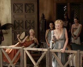 Huge Cleavage on Spartacus S01E05 HD 720p!