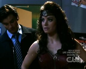 in costumes on Smallville!