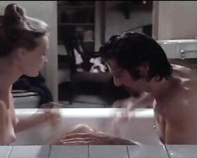 Nude in bathtub in Serpico!