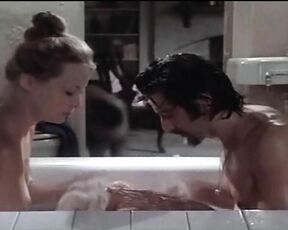 Nude in bathtub in Serpico!