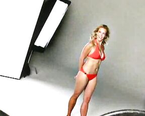 Wearing a Bikini for Shape magazine April 2010 photoshoot!