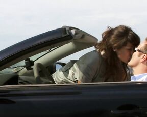 Exposed Tits riding in car from Au Bonheur Des Homme 720p!