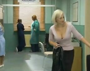 Polish Actress with HUGE cleavage from the tv series First Love!