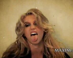 Maxim magazine April 2010 photoshoot video!