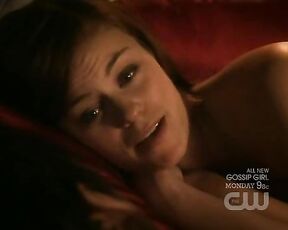 Allison Mack in a towel and Erica Durance in a Schoolgirl Outfit on Smallville S9 E15!