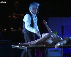 Completely Nude in Nackt Theater Performance!