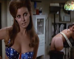 Raquel Welch and Farrah Fawcett See-Throughs in Myra Breckinridge!