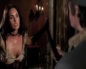 in Lingerie and Cleavage in Jonah Hex!