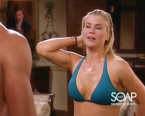 Bikini top scene on Days of Our Lives!