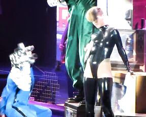 in catsuit on Rude Boy live in Oberhausen The Last Girl On Earth Tour!