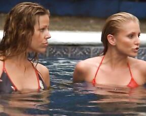 Sheila Platte and Dena Kollar Topless in Costa Rican Summer!