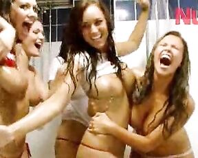 Rosie Jones, India Reynolds and Emma Glover Topless World Cup themed shoots!