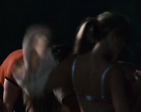 Kate French and Julianna Guill Topless and in Undies in Fired Up BluRay 720p!