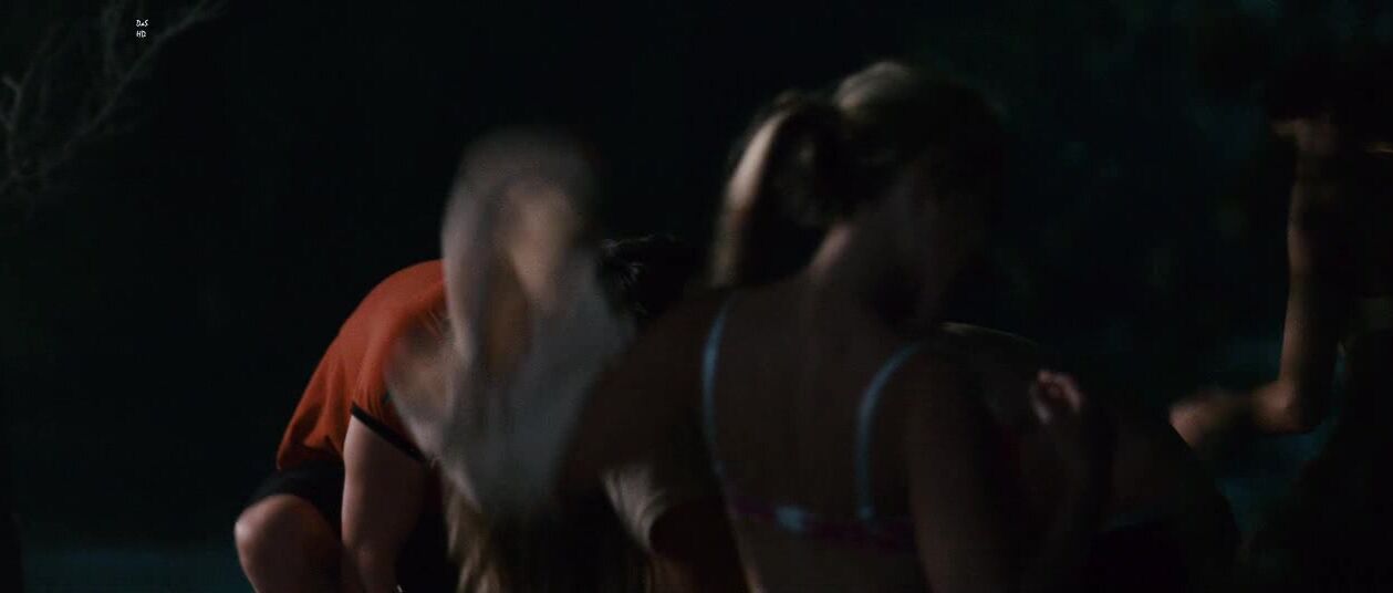 Kate French and Julianna Guill Topless and in Undies in Fired Up BluRay 720p!