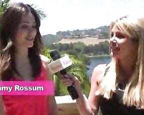 Emmy Rossum and Rosario Dawson Reebok Womens Fitness Event on set interviews!