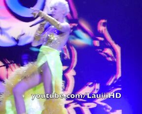 Ass and wardrobe malfunction at Bangerz Tour HiDef 1080p!