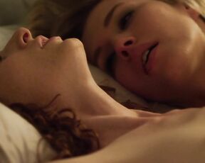 Sharon Hinnendael and Jill Evyn Nude Lesbianism in Anatomy of a Love Seen HiDef 1080p!