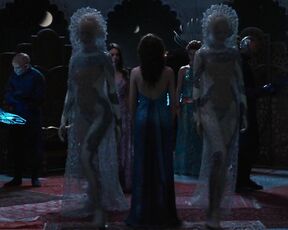 Tuppence Middleton and Vanessa Kirby Skin in Jupiter Ascending HiDef 1080p!