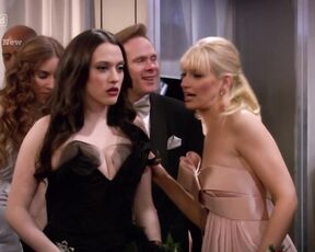 Big Cleavage on 2 Broke Girls HiDef!