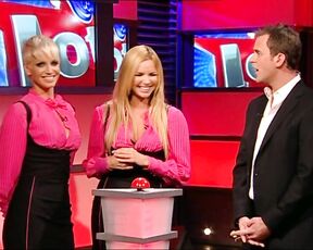 Sarah Harding and Nadine Coyle Cleavage on Lottery!