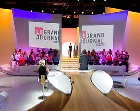 looking good on Le Grand Journal!