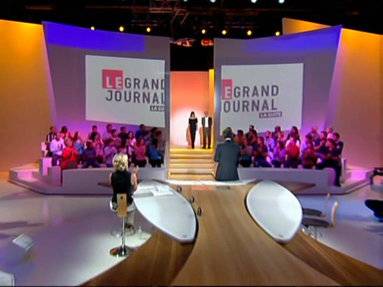 looking good on Le Grand Journal!