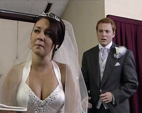 showing Cleavage on Eastenders!