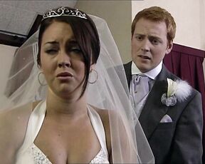 showing Cleavage on Eastenders!