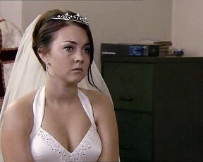 showing Cleavage on Eastenders!