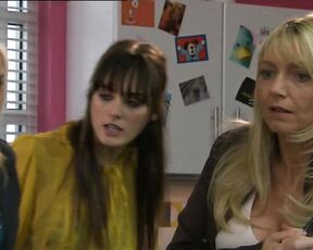 Cleavage on Hollyoaks!