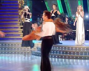 performing 2 Become 1 on Strictly Come Dancing!