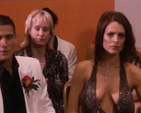 Massive Cleavage on Footballers Wives!