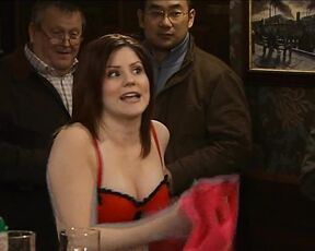 in Bra on Corrie!