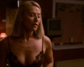 Topless in Bed and Cleavage/Undies in Footballers Wives!