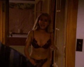 Topless in Bed and Cleavage/Undies in Footballers Wives!