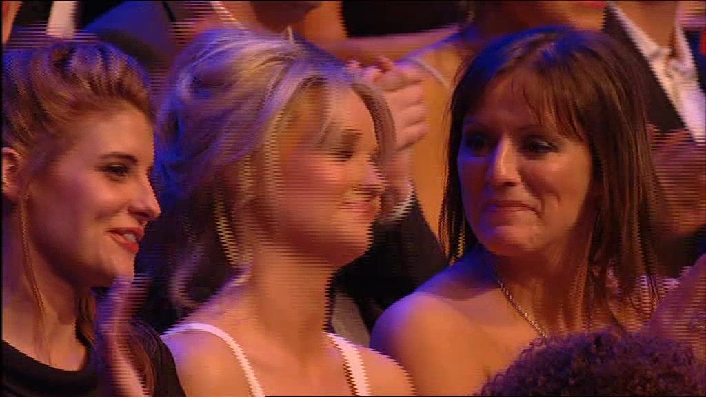 Cleavage and Backless at British Soap Awards 2008!