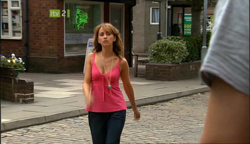 Cleavage on Corrie!