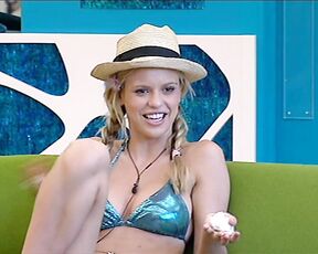 Rebecca and Stephanie Topless, in Underwear and Bikinis on Big Brother UK 9!