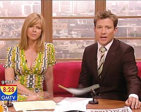 Cleavage/Bit Of leg on GMTV!