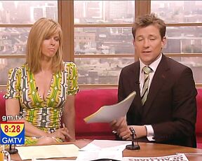 Cleavage/Bit Of leg on GMTV!