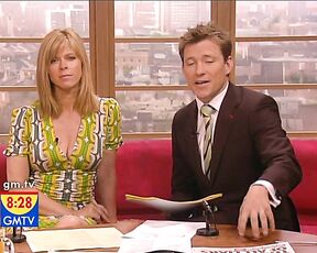 Cleavage/Bit Of leg on GMTV!