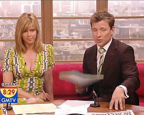 Cleavage/Bit Of leg on GMTV!