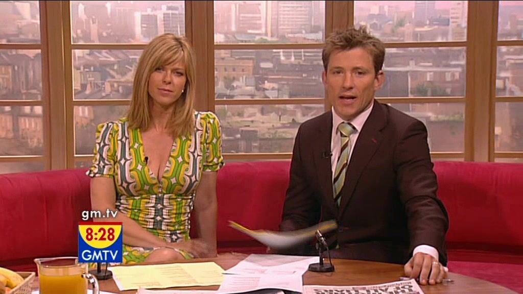 Cleavage/Bit Of leg on GMTV!