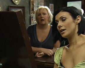 Cleavage on Corrie!