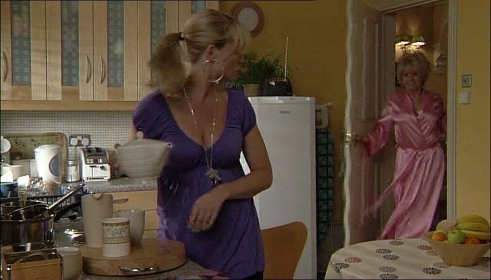 Downtop and Cleavage on Eastenders!